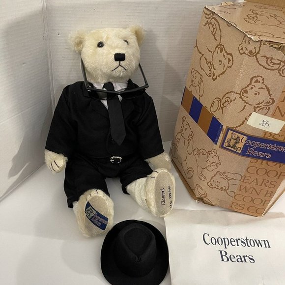 Rare Cooperstown Bears Blue Brothers Limited Edition  # 255 Of  1000 Collection - Picture 8 of 12